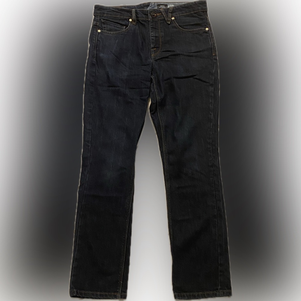 Volcom Vorta blue jeans, slim straight fit, size 32